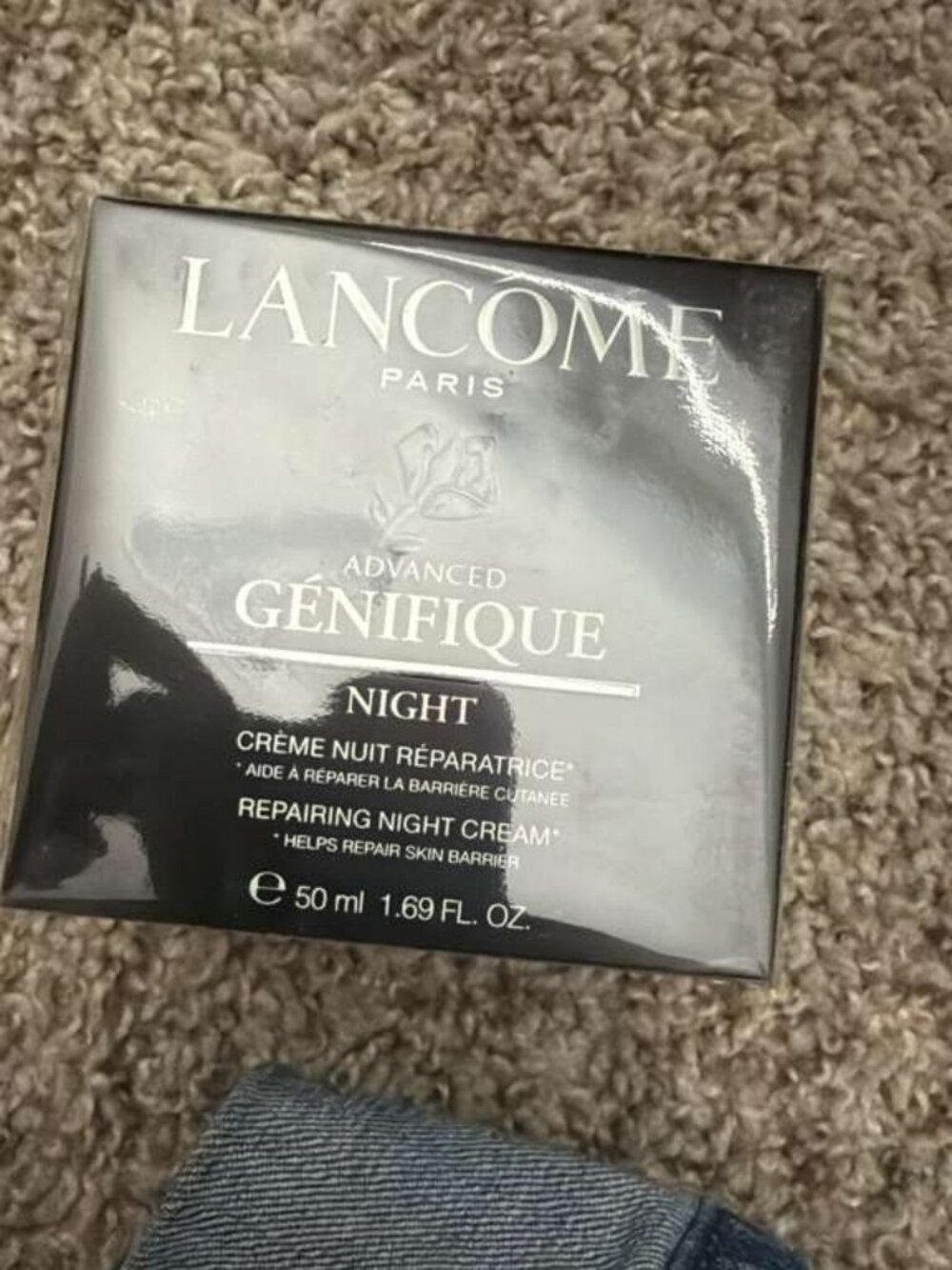 2 PACK Lancôme Advanced Génifique Repairing Night Cream – 1.7 oz / 50 mL (NEW) - Picture 3 of 4